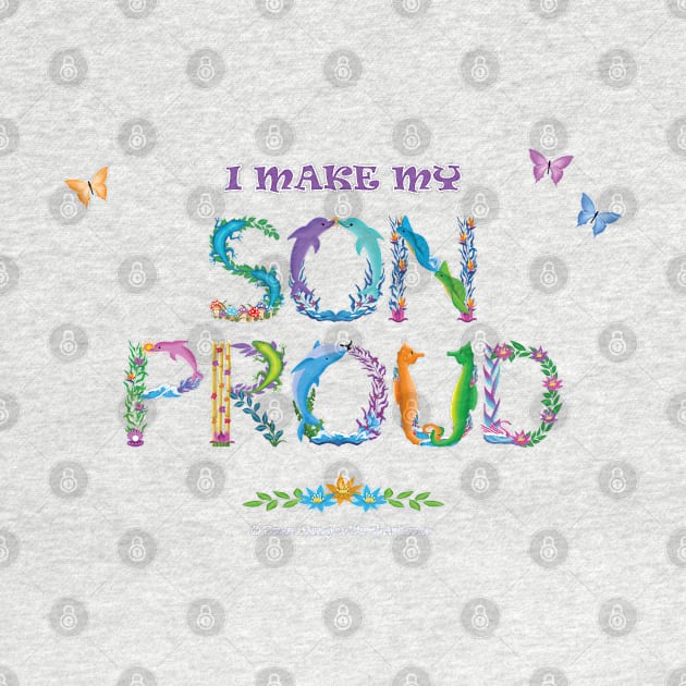 I make my son proud - tropical word art by DawnDesignsWordArt